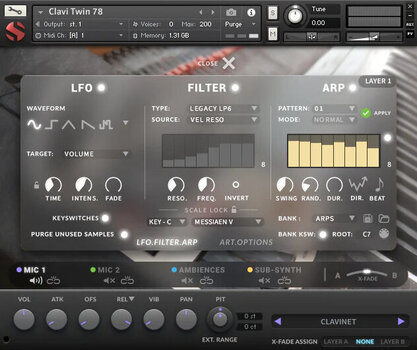 Sample and Sound Library Soundiron Clavi Twin '78 (Digital product) - 3