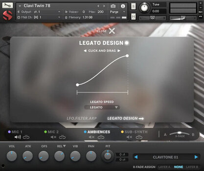 Sample and Sound Library Soundiron Clavi Twin '78 (Digital product) - 5