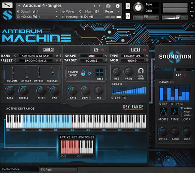 Geluidsbibliotheek voor sampler Soundiron Antidrum Machine (Digitaal product) - 4