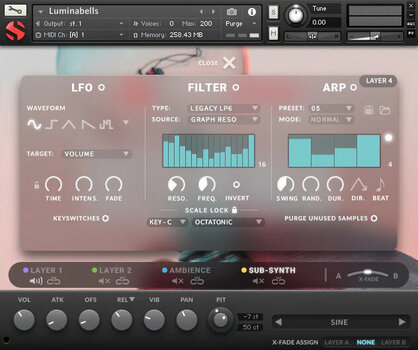 Sound Library für Sampler Soundiron Luminabells (Digitales Produkt) - 3