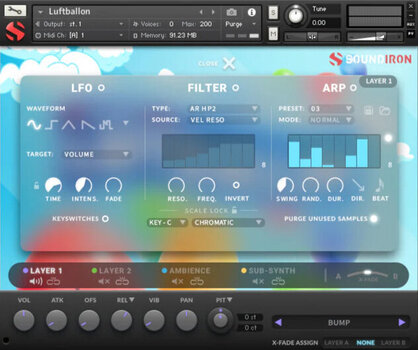 Βιβλιοθήκη ήχου για sampler Soundiron Luftballon (Ψηφιακό προϊόν) - 3