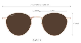 Lifestyle Glasses Serengeti Hamel Brushed Bronze/Mineral Polarized Drivers Gradient Lifestyle Glasses - 5