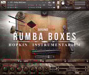 Библиотека със звукови ефекти Soundiron Hopkin Instrumentarium: Rumba Boxes (Дигитален продукт) - 3