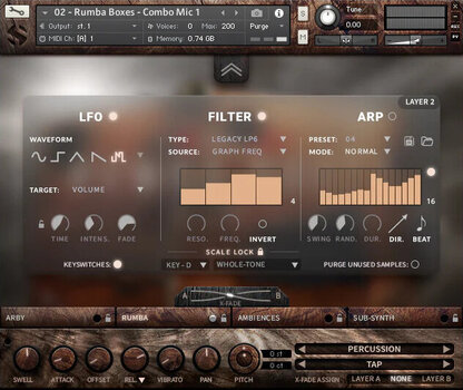 Geluidsbibliotheek voor sampler Soundiron Hopkin Instrumentarium: Rumba Boxes (Digitaal product) - 5