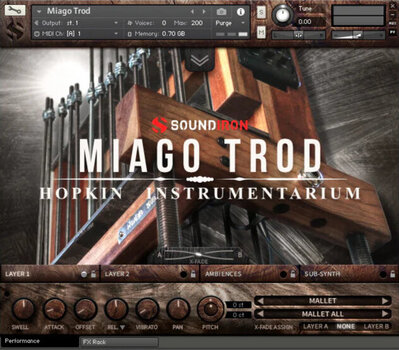 Geluidsbibliotheek voor sampler Soundiron Hopkin Instrumentarium: Miago Trod (Digitaal product) - 2