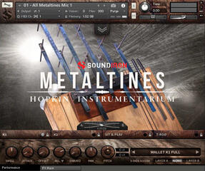 Библиотека със звукови ефекти Soundiron Hopkin Instrumentarium: Metaltines (Дигитален продукт) - 1