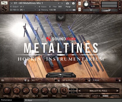 Bibliothèques de sons pour sampler Soundiron Hopkin Instrumentarium: Metaltines (Produit numérique) - 2