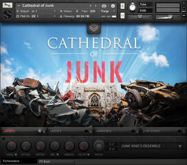 Библиотека със звукови ефекти Soundiron Cathedral of Junk (Дигитален продукт) - 1