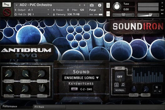 Audio datoteka za sampler Soundiron Antidrum 2 (Digitalni proizvod) - 3