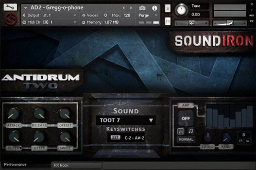 Sound Library für Sampler Soundiron Antidrum 2 (Digitales Produkt) - 5