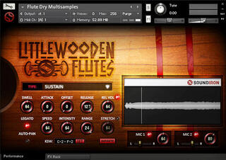Bibliotecă de sunet pentru samplere Soundiron Little Wooden Flutes (Produs digital) - 1