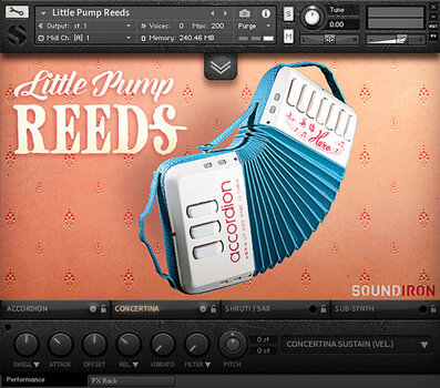 Sample and Sound Library Soundiron Little Pump Reeds (Digital product) - 2