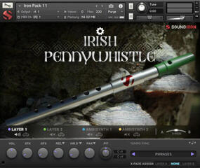 Sound Library für Sampler Soundiron Iron Pack 11 - Irish Penny Whistle (Digitales Produkt) - 1