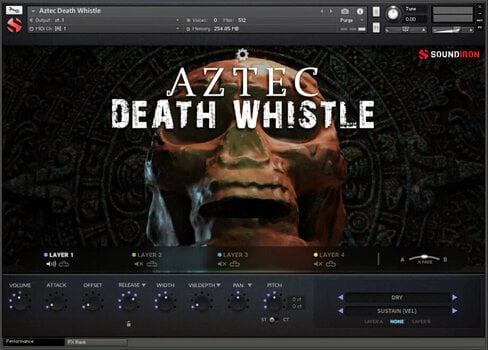 Sample and Sound Library Soundiron Aztec Death Whistle (Digital product) - 2