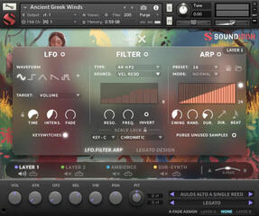 Библиотека със звукови ефекти Soundiron Ancient Greek Winds (Дигитален продукт) - 2
