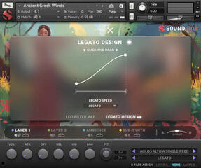 Библиотека със звукови ефекти Soundiron Ancient Greek Winds (Дигитален продукт) - 3
