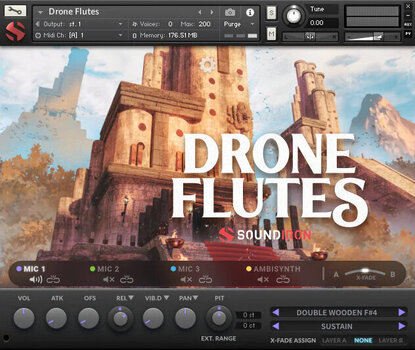 Sound Library für Sampler Soundiron Drone Flutes (Digitales Produkt) - 2