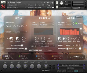 Bibliotecă de sunet pentru samplere Soundiron Drone Flutes (Produs digital) - 2