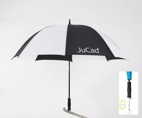 Deštníky Jucad Telescopic Deštníky Black/White - 1