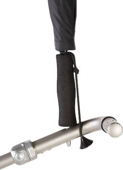 Umbrella Jucad Telescopic Umbrella Black/White - 4