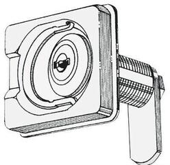 Bootslot, bootbeslag Osculati Swivelling Lock for Portholes and Peaks Bootslot, bootbeslag - 1