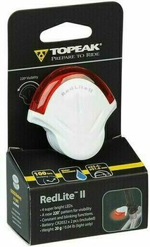 Fietslamp Topeak Red Lite II Wit 5 lm Fietslamp - 2
