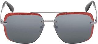 Gafas Lifestyle Adidas OR0017 12C Shine Dark Ruthenium/Smoke Mirror Silver Gafas Lifestyle - 1