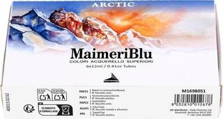 Akvarelová farba Maimeri Blu Sada akvarelových farieb Arctic 6 x 12 ml - 3