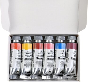 Aquarellfarbe Maimeri Blu Set Aquarellfarben Venedig 6 x 12 ml 6 Stck - 3