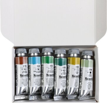 Watercolour Paint Maimeri Blu Set of Watercolour Paints Tuscany 6 x 12 ml 6 pcs - 3