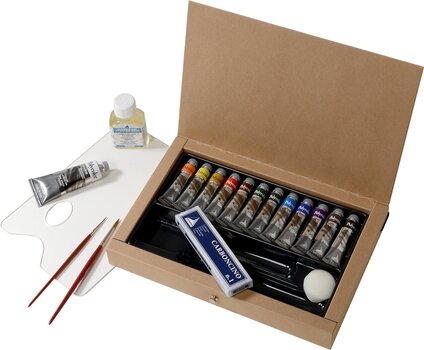 Acrylic Paint Maimeri Vynil Polycolor Set of Acrylic Paints 12 x 20 ml 19 pcs - 2