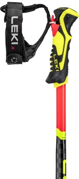 Lyžařské hole Leki WCR Lite SL 3D Bright Red/Black/Neonyellow 95 cm Lyžařské hole - 3