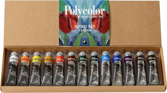 Peinture acrylique Maimeri Vynil Polycolor Ensemble de peintures acryliques 13 x 20 ml - 6