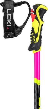 Ski Poles Leki WCR Lite SL 3D Neonpink/Black/Neonyellow 100 cm Ski Poles - 3