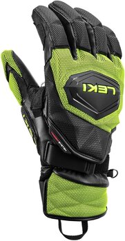 SkI Handschuhe Leki WCR Venom GS 3D Black/Ice Lemon 8 SkI Handschuhe - 2