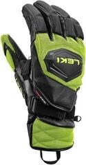 Hiihtohanskat Leki WCR Venom GS 3D Black/Ice Lemon 9 Hiihtohanskat - 1