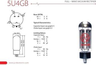 Vacuum Tube JJ Electronic 5U4GB Vacuum Tube - 1