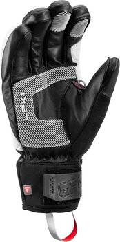 SkI Handschuhe Leki Griffin Prime 3D White/Black/Graphite 7,5 SkI Handschuhe - 3