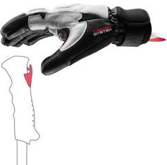 Ski Gloves Leki Griffin Prime 3D White/Black/Graphite 9,5 Ski Gloves - 4