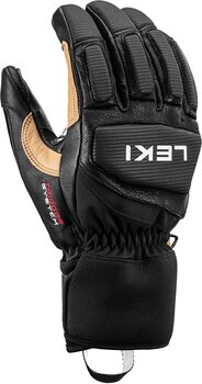 Ski-handschoenen Leki Griffin Pro 3D Black/Tan 7,5 Ski-handschoenen - 2