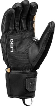 Ski-handschoenen Leki Griffin Pro 3D Black/Tan 7,5 Ski-handschoenen - 3