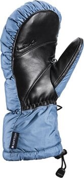 Ski Gloves Leki Glace 3D Women Mitt Steel Blue 7,0 Ski Gloves - 3