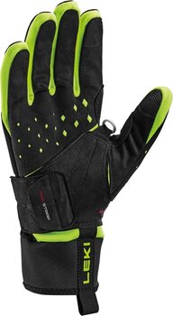 Ski Gloves Leki HRC Race Shark Black/Neonyellow 10 Ski Gloves - 3