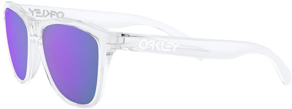 Lifestyle Glasses Oakley Frogskins XS 90061453 Polished Clear/Prizm Violet Lifestyle Glasses - 3