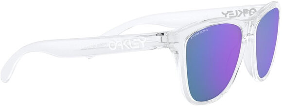 Lifestyle-bril Oakley Frogskins XS 90061453 Polished Clear/Prizm Violet Lifestyle-bril - 8