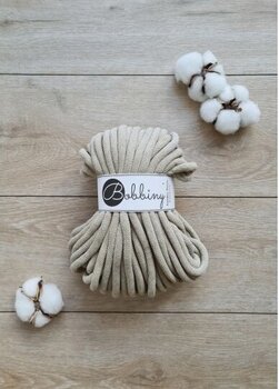 Cord Bobbiny Jumbo 9 mm 30 m Beige Cord - 2