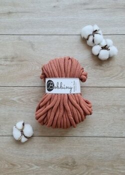 Cord Bobbiny Jumbo 9 mm 30 m Terracotta Cord - 2