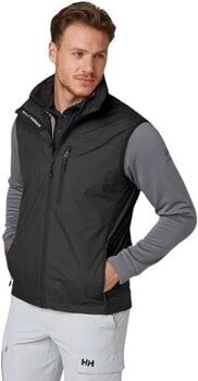 Jacket Helly Hansen Men's Crew Vest Jacket Black M - 3