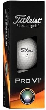 Golfbolde Titleist Pro V1 2023 White AIM AIM Golfbolde - 4