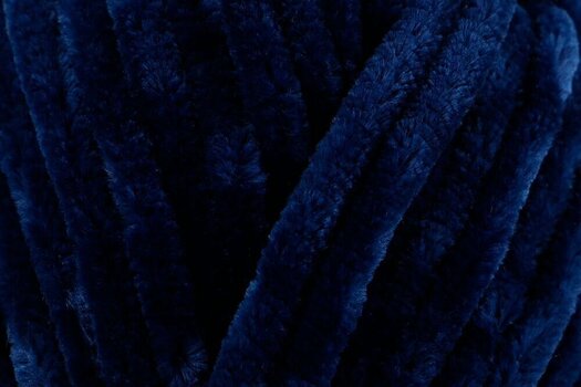 Knitting Yarn Schachenmayr Luxury Velvet 00050 Navy Knitting Yarn - 2